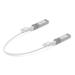 UBNT UC-DAC-SFP+, Patch kábel s priamym pripojením, SFP/SFP+DAC, 1G/10G, biely, 0,5 m