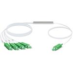 UBNT UFiber Splitter 4 - optický rozbočovač 1:4, 1260-1650 nm, SC/APC konektory, délka 1,5 m UF-SPLITTER-4