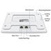 UBNT UniFi AP AC,vnitřní AP MIMO 2,4GHz/5GHz 3pac UAP-AC-3