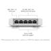 UBNT UniFi Switch USW Flex - 5x Gbit RJ45, 1x PoE In 802.3bt, 4x PoE Out 802.3af/at, venkovní - sada 3ks USW-Flex-3
