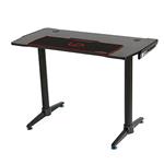 ULTRADESK Herný stôl ENTER, 113x61x76 cm, s XXL podložkou pod myš UDESK-EN-BK