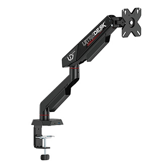 ULTRADESK SWORD Single Polohovatelný držiak pre monitor, čierny, 12KG, 17"-40" UDESK-SW-SN