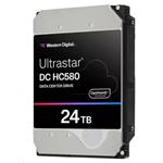 Ultrastar HDD 24TB (WUH722424ALE6L4) DC HC580 3.5in 26.1MM 512MB 7200RPM SATA 512E SE 0F62796