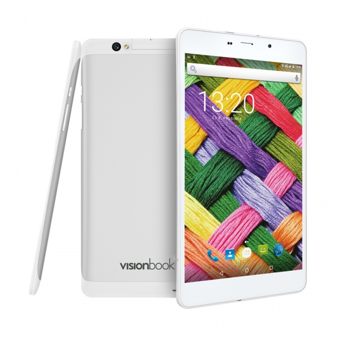 UMAX tablet PC VisionBook 8Q LTE/ 8" IPS/ 1280x720/ 1GB/ 16GB Flash/ GPS/ micro HDMI/ micro USB/ Android 6.0/ UMM200V8L
