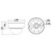 Uniarch by Uniview IP kamera/ IPC-D125-APF28/ Dome/ 5Mpx/ objektiv 2.8mm/ 1944p/ IP67/ IR30/ IK10/ PoE/ On IPC-D125-PF28