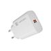Universální nabíječka Natec RIBERA 18W, 1X USB-A, bílá NUC-2392