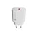 Universální nabíječka Natec RIBERA 18W, 1X USB-A, bílá NUC-2392