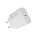 Universální nabíječka Natec RIBERA 20W, 1X USB-C, bílá NUC-2394