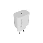 Universální nabíječka Natec RIBERA 20W, 1X USB-C, bílá NUC-2394