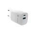 Universální USB nabíječka Natec RIBERA GaN 30W, 1X USB-A, 1X USB-C, černá NUC-2140
