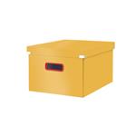 Univerzální krabice Leitz Click&Store COSY, velikost M (A4), teplá žlutá 53480019