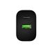 Univerzální nabíječka Natec RIBERA 20 W, 1X USB-A + 1X USB-C, černá NUC-2397