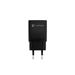 Univerzální USB nabíječka Natec RIBERA GaN 1X USB-A + 1X USB-C 30W, černá NUC-2141