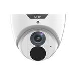 UNIVIEW IP kamera 1920x1080 (FullHD), až 25 sn/s, H.265, obj. 2,8 mm (106,7°), PoE, Mic., Smart IR IPC3612SB-ADF28KM-I0