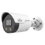 UNIVIEW IP kamera 3840x2160 (4K UHD), až 20 sn/s, H.265, obj. 2,8 mm (112,4°), PoE, Mic., Repro, S IPC2128SB-ADF28KMC-I0