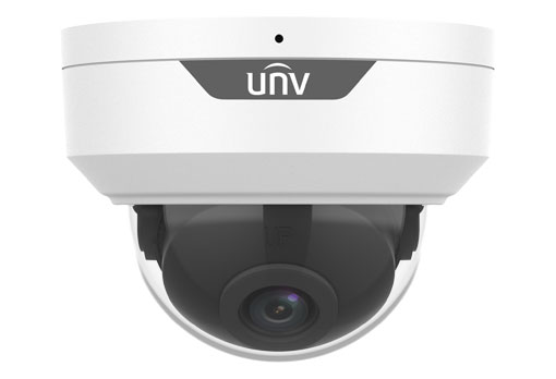 UNV IPC325LE-ADF28K-G Venkovní-antivandal 5Mpix 30fps/Dome/H.265+ /2,8 mm(112,9st) /Mikrofon/WDR / IR30m/Micro SD/PoE