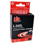 UPrint kompatibil ink s 18C0034E, #34XL, black, 25ml, L-34XL, pre Lexmark Z815, Z518, Z818, X5250,