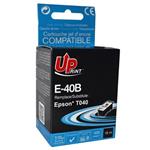 UPrint kompatibil ink s C13T040140, black, 18ml, E-40B, pre Epson Stylus C62, CX3200