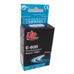 UPrint kompatibil ink s C13T08014011, black, 11ml, E-80B, pre Epson R265, RX560, R360