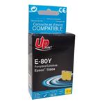 UPrint kompatibil ink s C13T08044011, yellow, 11ml, E-80Y, pre Epson R265, RX560, R360
