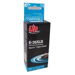 UPrint kompatibil ink s C13T26214010, T262140, 26XL, black, 500s, 25ml, E-26XLB, pre Epson Expressi