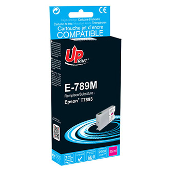 UPrint kompatibil. ink s C13T789340, T789, XXL, magenta, 2900str., 35ml, pre Epson WorkForce Pro WF E-789M