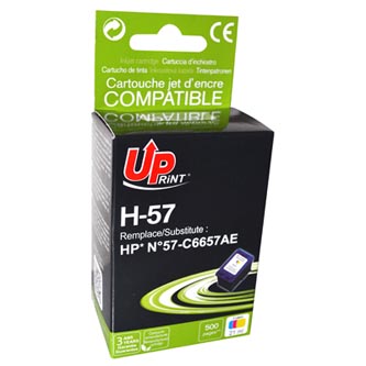 UPrint kompatibil ink s C6657AE, color, 21ml, H-57CL, pre HP DeskJet 450, 5652, 5150, 5850, psc-715