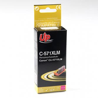 UPrint kompatibil ink s CLI571M XL, magenta, 720str., 11ml, C-571XLM, high capacity, pre Canon PIXM