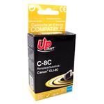 UPrint kompatibil ink s CLI8C, cyan, 14ml, C-8C, pre Canon iP4200, iP5200, iP5200R, MP500, MP800, s