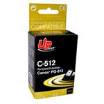 UPrint kompatibil ink s PG512BK, black, 18ml, C-512B, pre Canon MP240, 260, 480
