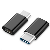 USB 2.0 redukcia Typ C 3.1 CM / Micro USB, čierna, CABLEXPERT