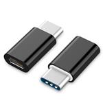 USB 2.0 redukcia Typ C 3.1 CM / Micro USB, čierna, CABLEXPERT