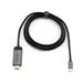 USB (3.1) hub 1-port, 49144, šedá, délka kabelu 1,5m, Verbatim, adaptér USB C na HDMI