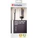 USB (3.1) hub 1-port, 49144, šedá, délka kabelu 1,5m, Verbatim, adaptér USB C na HDMI