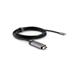 USB (3.1) hub 1-port, 49144, šedá, délka kabelu 1,5m, Verbatim, adaptér USB C na HDMI