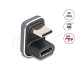 USB-C Adapter 180° angled 40 Gbps PD 3., USB-C Adapter 180° angled 40 Gbps PD 3. 60737