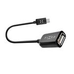 USB-C OTG adaptér FIXED USB 2.0, černý FIXA-CTOA-BK