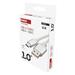 USB kábel 2.0 A/M - C/M 1m biely 8592920068878