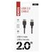 USB kábel 2.0 A vidlica – A zásuvka 2m