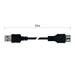 USB kábel 2.0 A vidlica – A zásuvka 2m