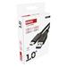 USB kábel 3.0 A/M - USB 3.1 C/M 1m čierny, Quick charge 8592920039335