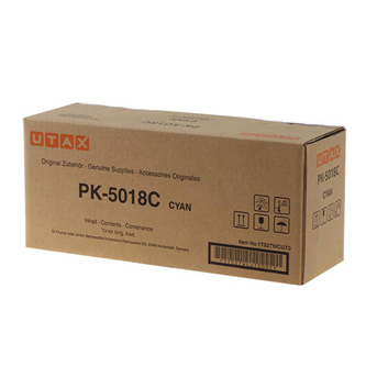 Utax originál toner 1T02TWCUT0, cyan, 11000str., PK-5018C, Utax P-C 3562 DN,3562 FDN,3562 i MFP,356