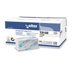 Uteráky Celtex V Cell papírové skládané, 3150ks, bílé, 15x210ks 72122