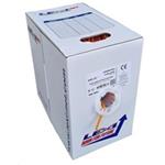 UTP kabel LEXI-Net Cat5E, drát, LS0H B2ca-s1a,d0,a1, oranžový, 305m, box KLEXI65504AH-B2ca