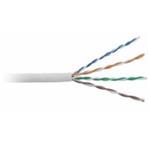 UTP kabel LYNX, Cat5E, drát, LS0H, Dca, šedý, 305m LX-SLD-UTP5E-LSZH-GR