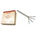 UTP kabel LYNX, Cat5E, drát, PVC, Dca, šedý, 100m LX-SLD-UTP5E-GR-100