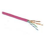 UTP kabel PlanetElite, Cat5E, drát, LS0H, DCa, fialový, 305m KAB-UTP5E-D-LSO-PR-P