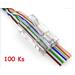 UTP konektor CNS 8P8C Cat6, EZ Type, bal. 100 Ks 51242