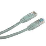 UTP patchcord, Cat.5e, RJ45 M-3m, netienený, šedý, Logo, LOGO bag 2601