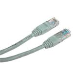 UTP patchcord, Cat.6, RJ45 M-15m, netienený, šedý, economy KB156ANS01